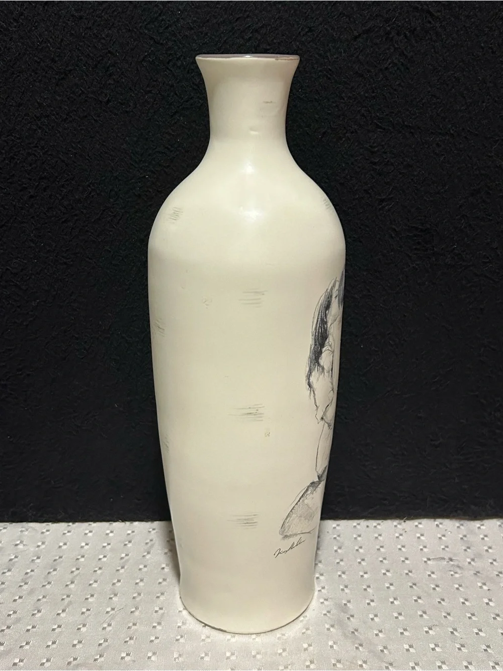 Collectible Ceramic Vase from the Hallmark Ken Sheldon Collection